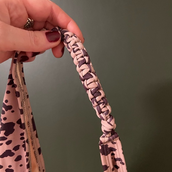 FINAL PRICE NWT cupshe animal print macrame bikini bottoms XL - Picture 4 of 4